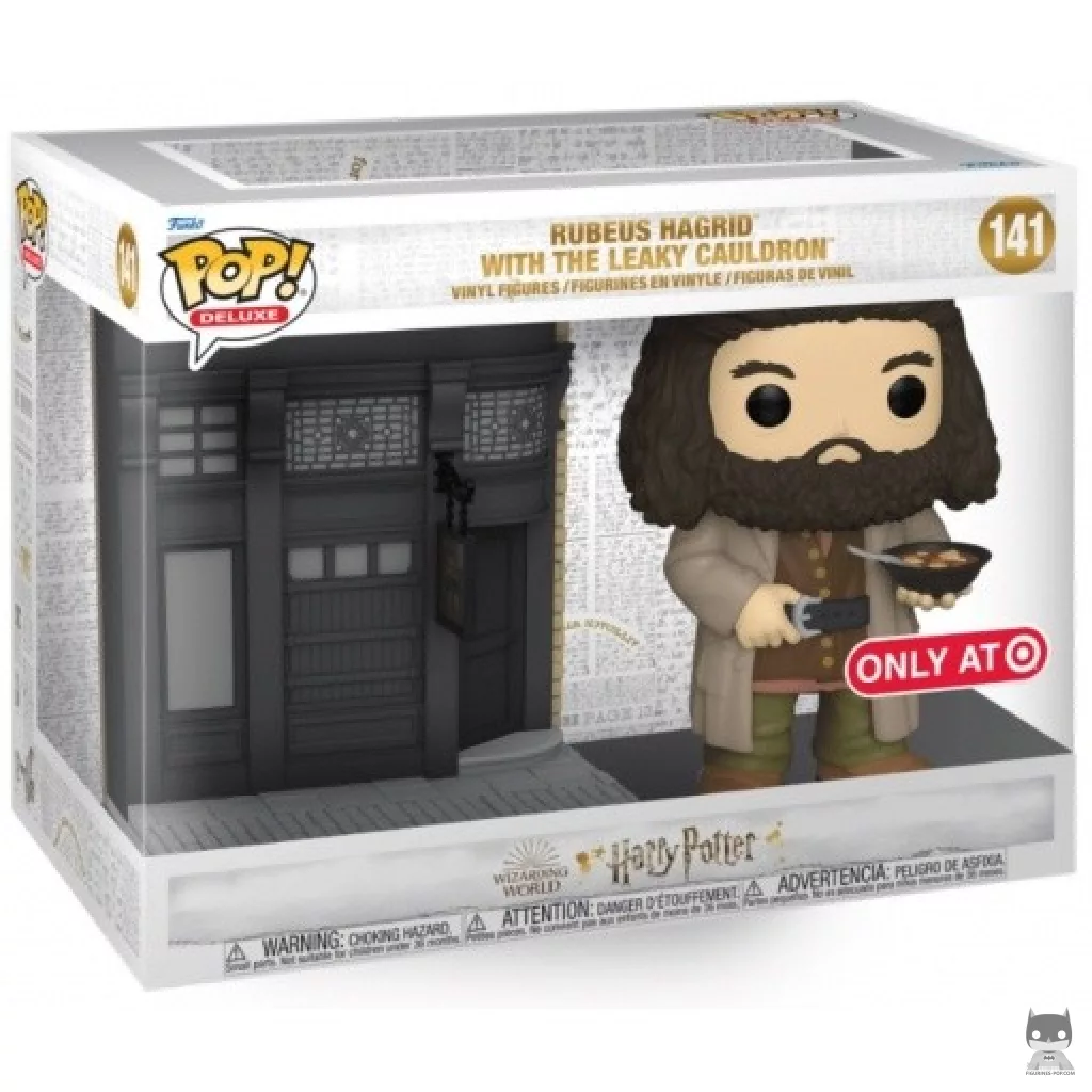 Figurine Funko POP Hagrid devant le Chaudron Baveur (Chemin de Traverse) avec boîte