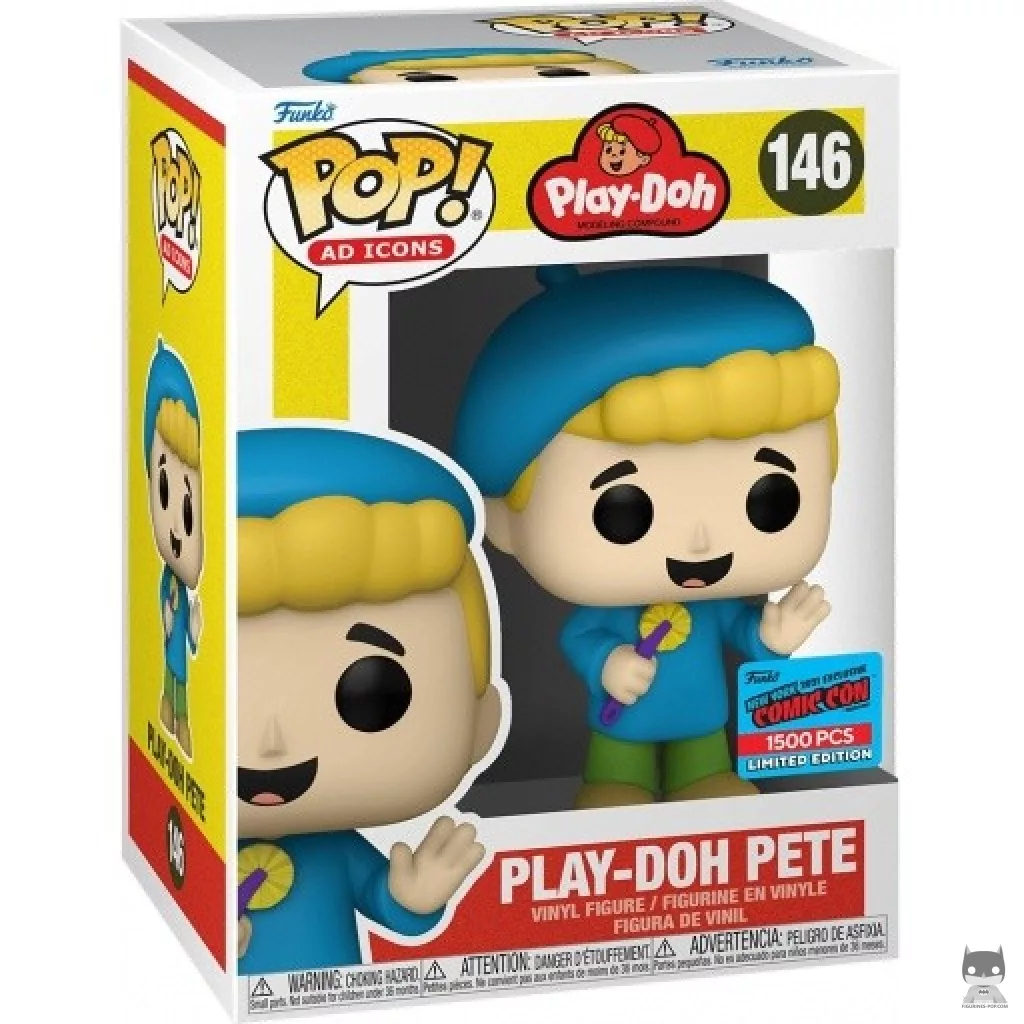 Figurine Funko POP Pete Play-Doh (Bleu) avec boîte