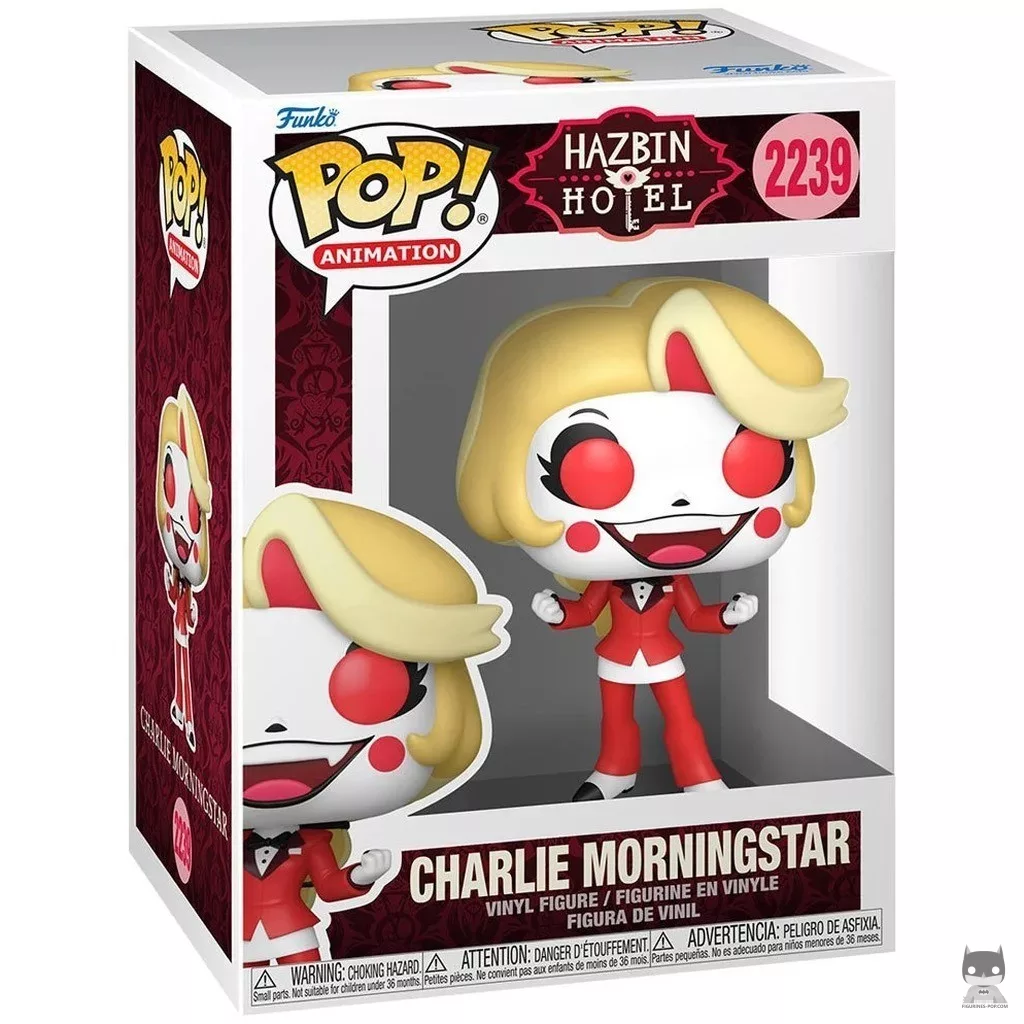 Figurine Funko POP Charlie Morningstar avec boîte