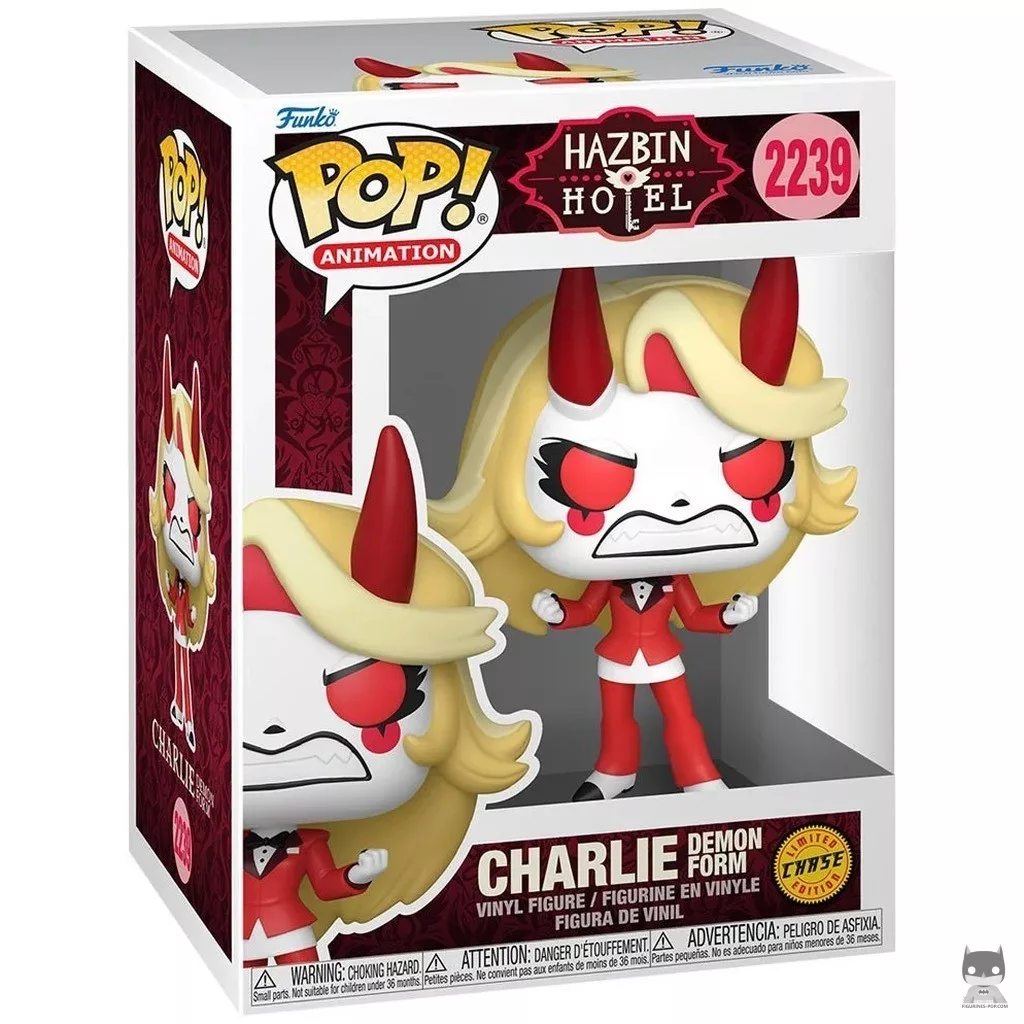 Figurine Funko POP Charlie Morningstar (Forme Démoniaque) avec boîte