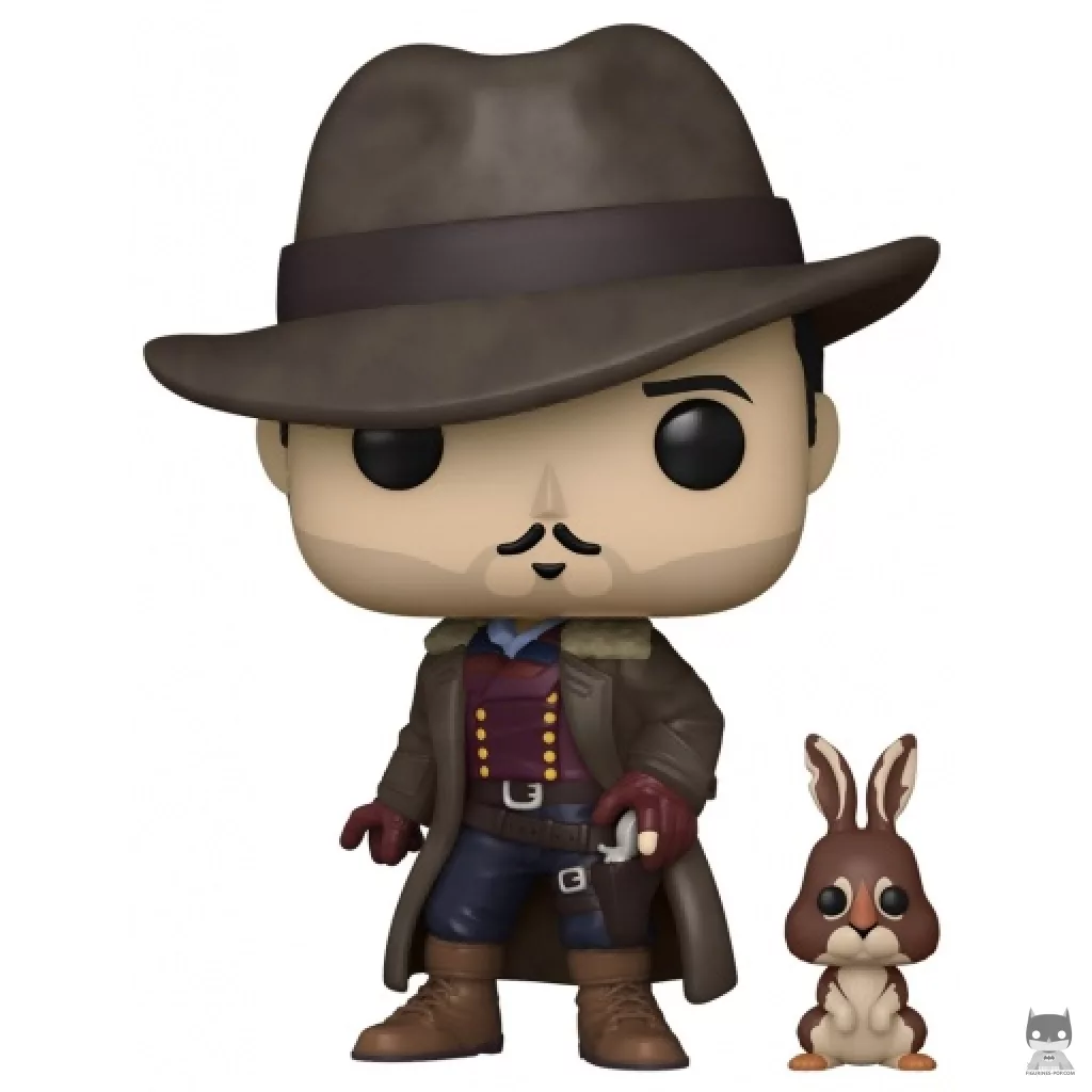Figurine Funko POP Lee Scoresby avec Hester (His Dark Materials)
