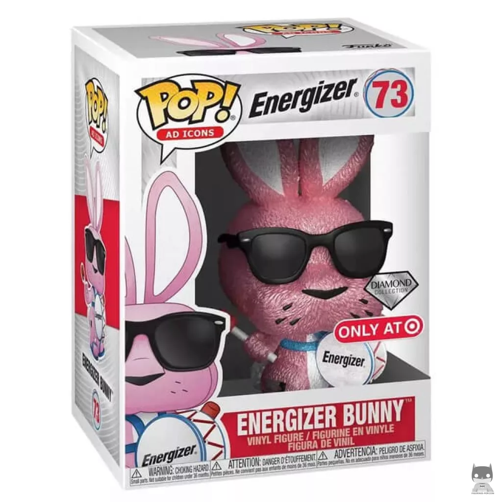 Figurine Funko POP Bunny Energizer (Diamond Glitter) avec boîte