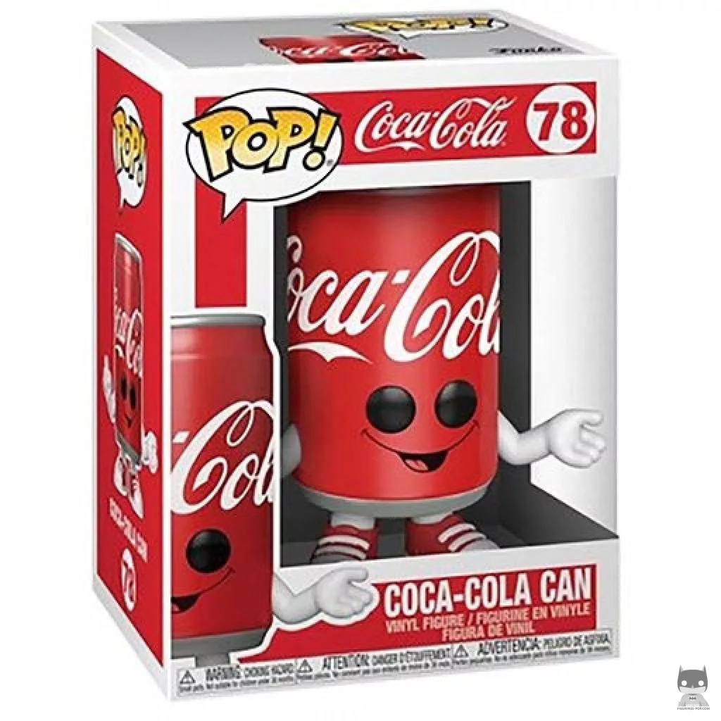 Figurine Funko POP Canette de Coca-Cola avec boîte