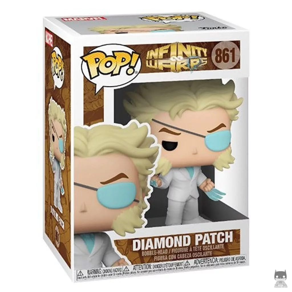 Figurine Funko POP Diamond Patch avec boîte