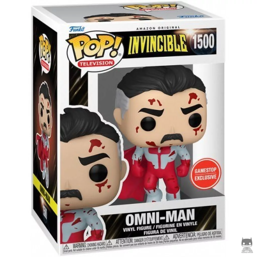Figurine Funko POP Omni-Man (Bloody) avec boîte