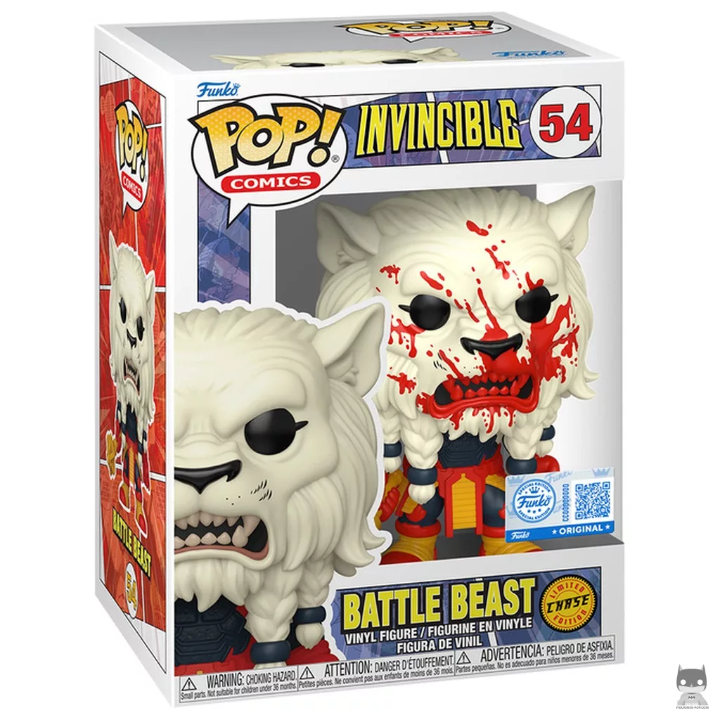 Figurine Funko POP Battle Beast (Chase) avec boîte
