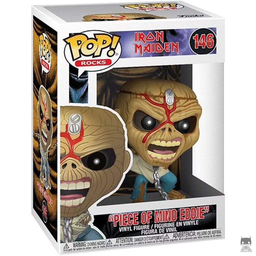 Figurine Funko POP Piece of Mind Eddie avec boîte