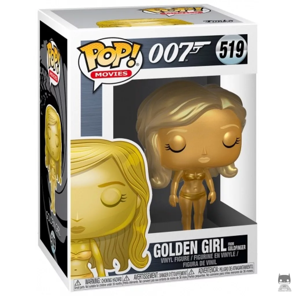 Figurine Funko POP Golden Girl (Goldfinger) avec boîte