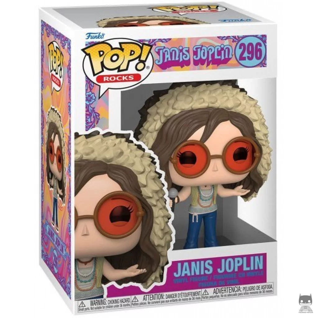 Figurine Funko POP Janis Joplin avec boîte