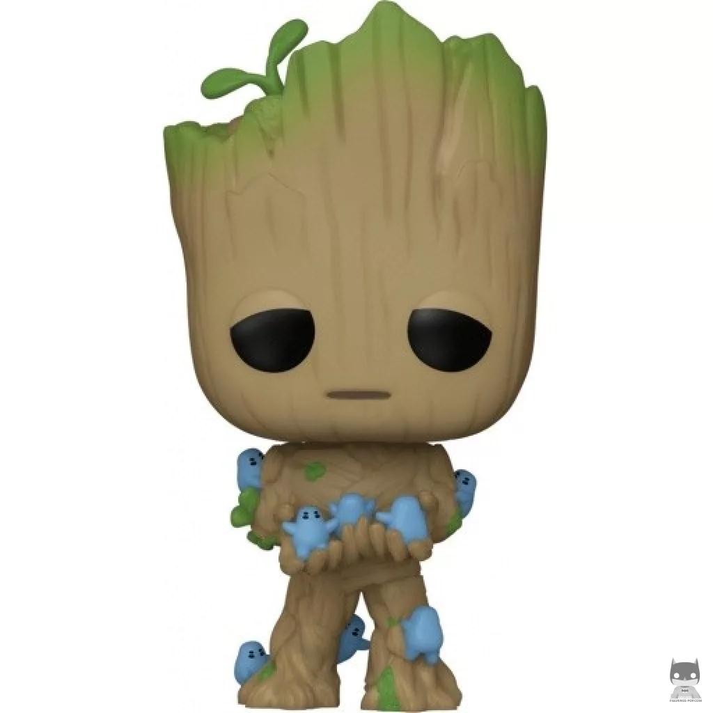 Figurine Funko POP Groot avec Grunds (Je s'appelle Groot)
