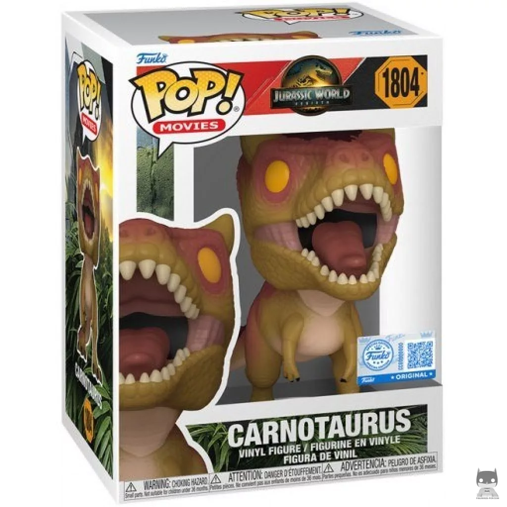 Figurine Funko POP Carnotaure avec boîte