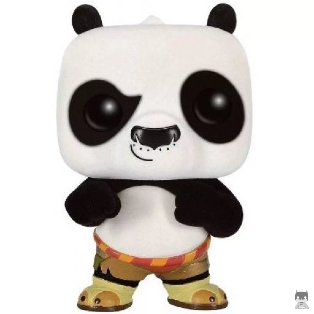 Figurine Funko POP Po (Flocked) (Kung Fu Panda)