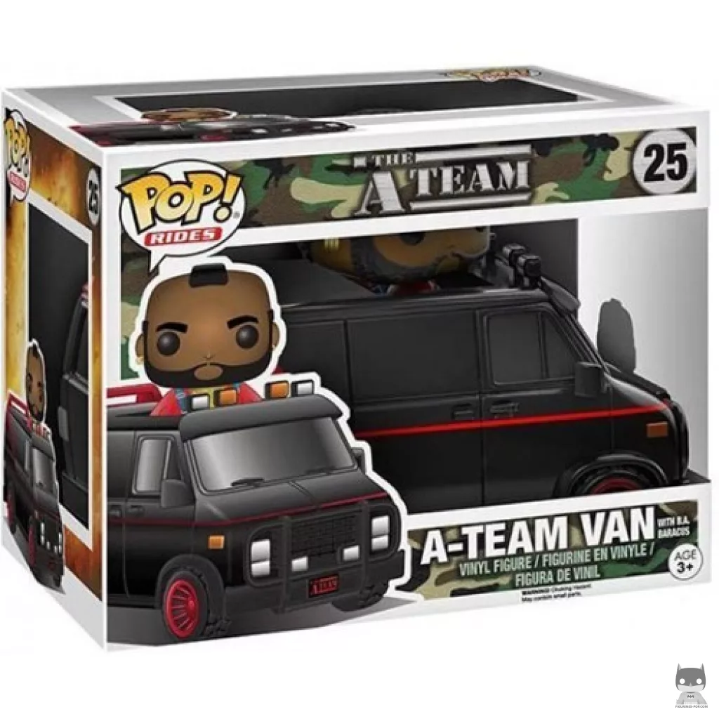 Figurine Funko POP Le Van de l'Agence tous risques avec boîte