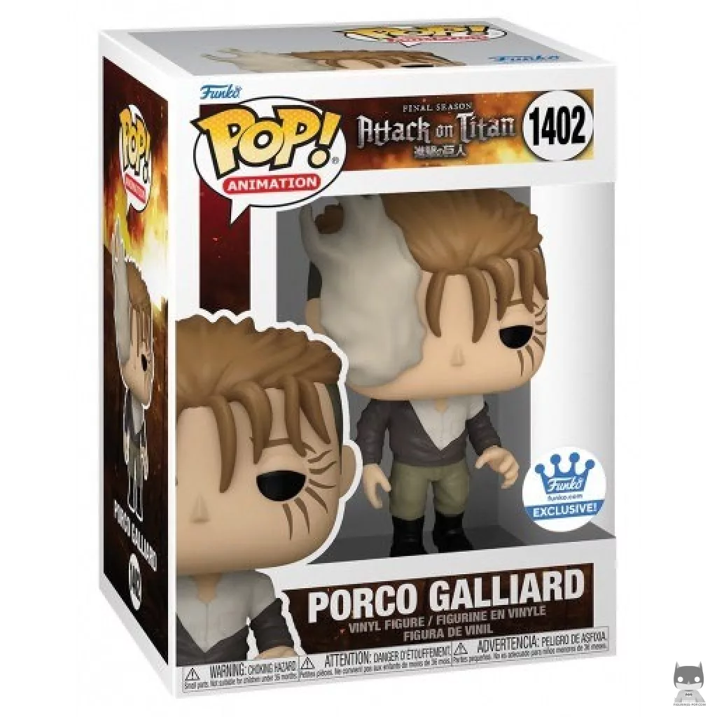 Figurine Funko POP Porco Galliard avec boîte