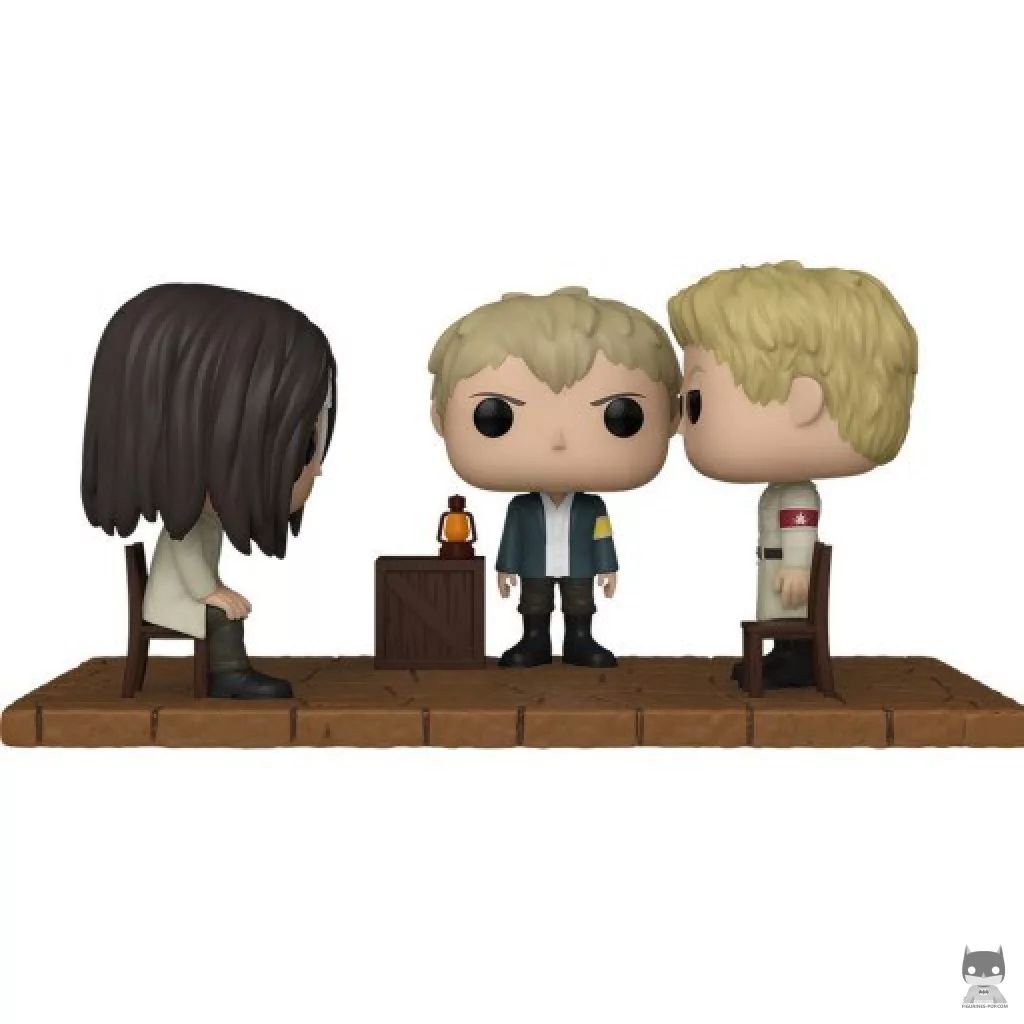 Figurine Funko POP Eren rencontre Reiner (L'attaque des Titans (SNK))
