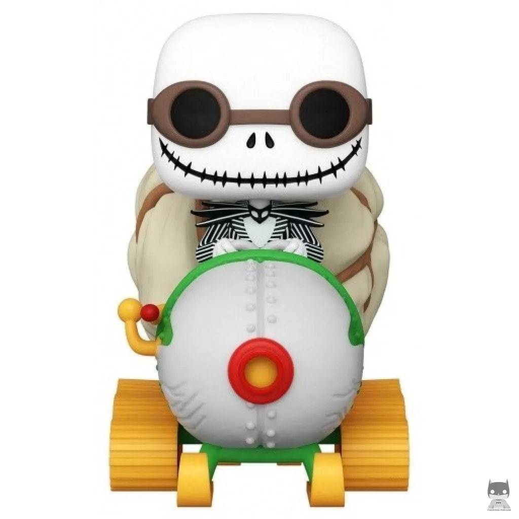 Figurine Funko POP Jack Skellington sur Moto-neige (L'Etrange Noël de M. Jack)