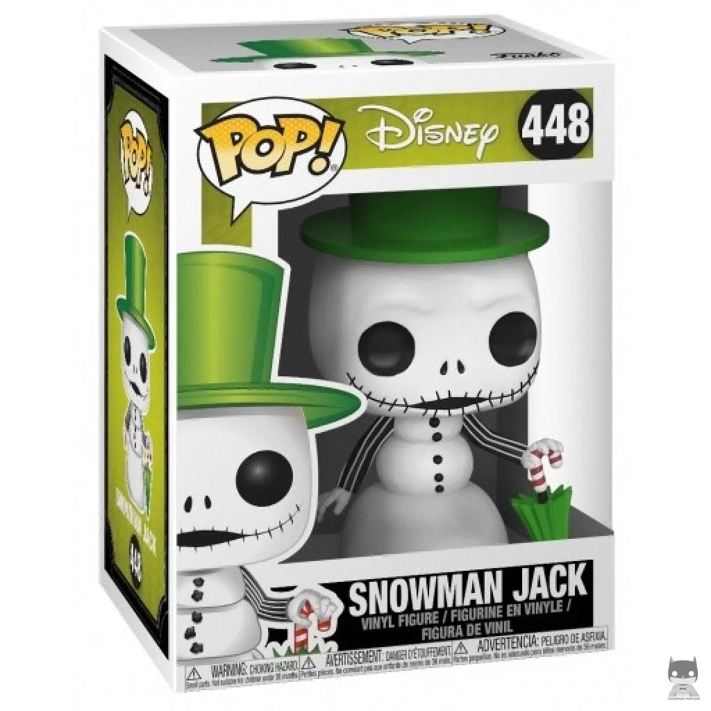 Figurine Funko POP Jack Skellington Bonhomme de Neige avec boîte