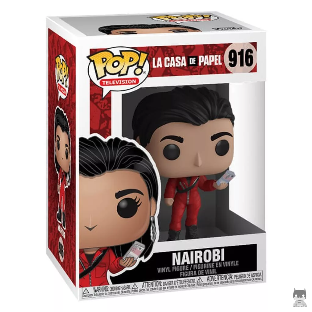 Figurine Funko POP Nairobi avec boîte