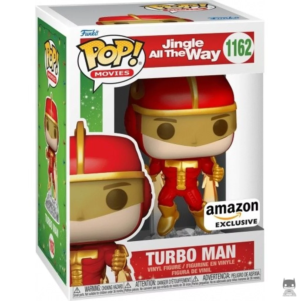 Figurine Funko POP Turbo Man en vol avec boîte