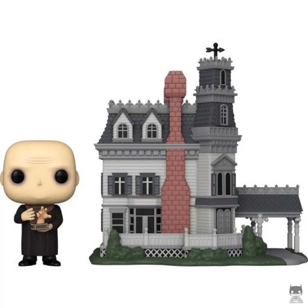 Figurine Funko POP Oncle Fester & le Manoir de La Famille Addams (La Famille Addams)