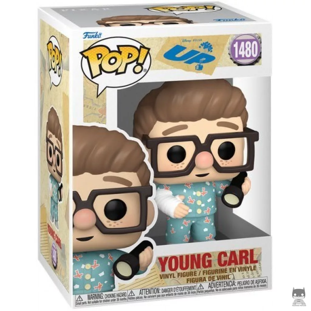 Figurine Funko POP Carl Jeune avec boîte