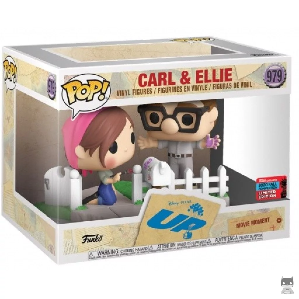 Figurine Funko POP Carl & Ellie qui peignent avec boîte