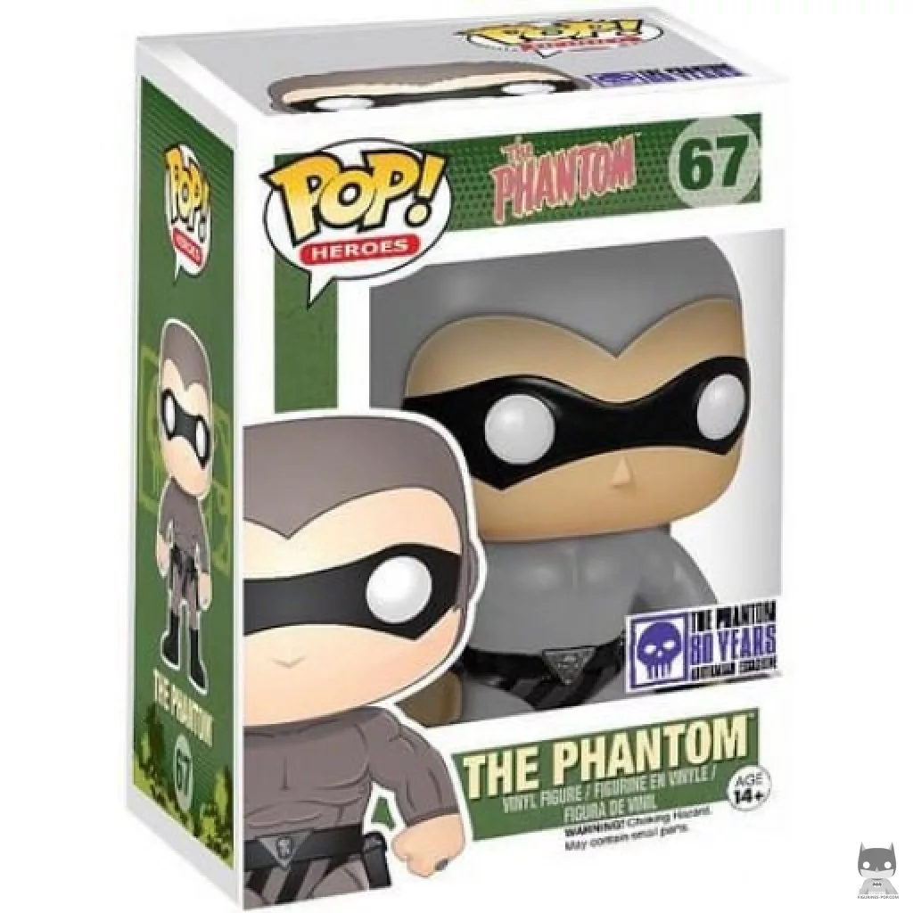 Figurine Funko POP The Phantom (Gris) avec boîte