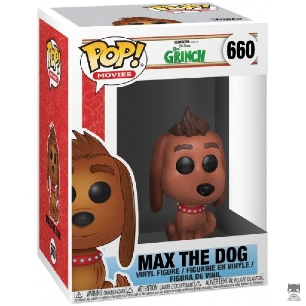 Figurine Funko POP Max le Chien avec boîte