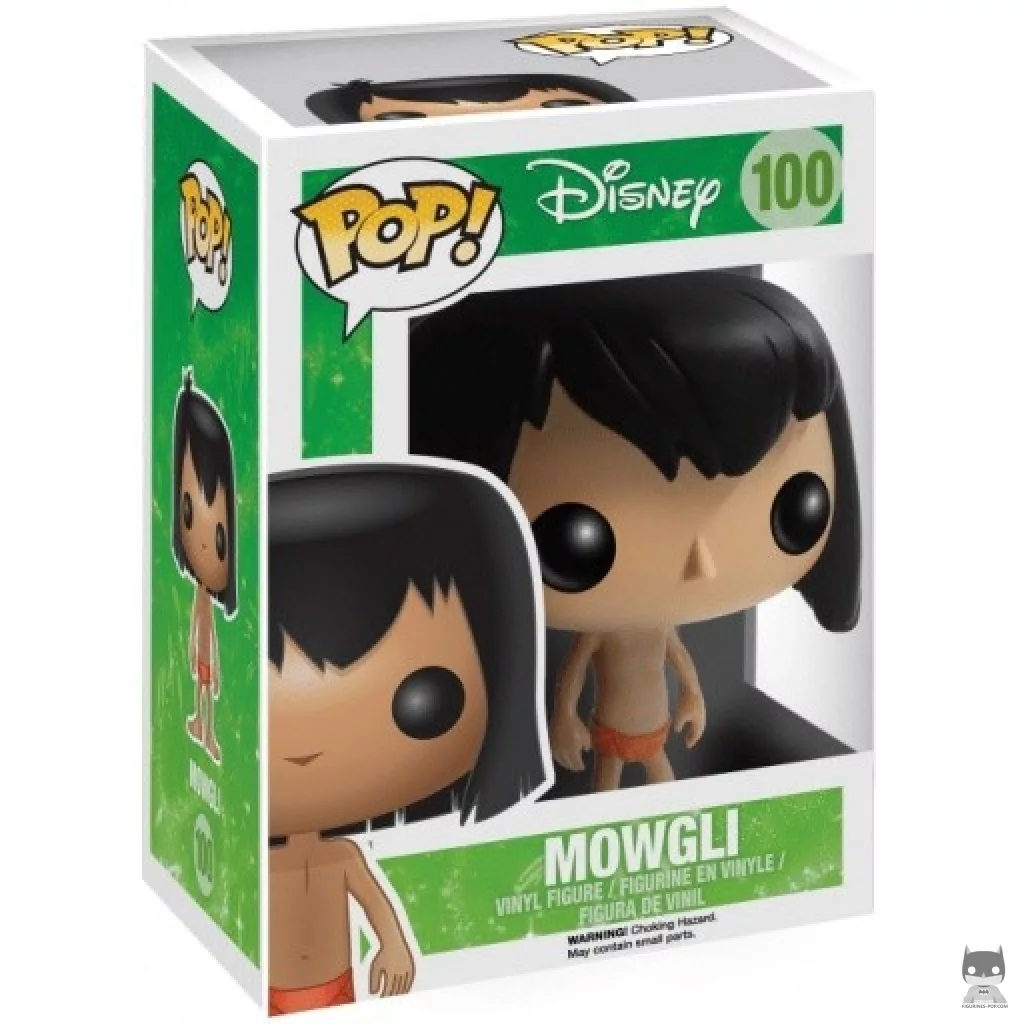 Figurine Funko POP Mowgli avec boîte