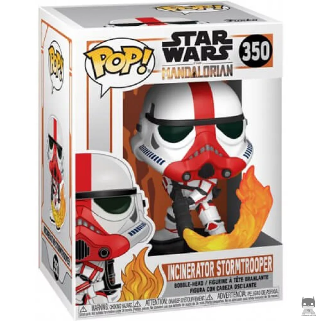 Figurine Funko POP Stormtrooper Incinérateur avec boîte