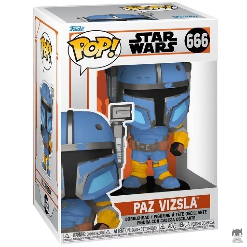 Figurine Funko POP Paz Vizsla avec boîte