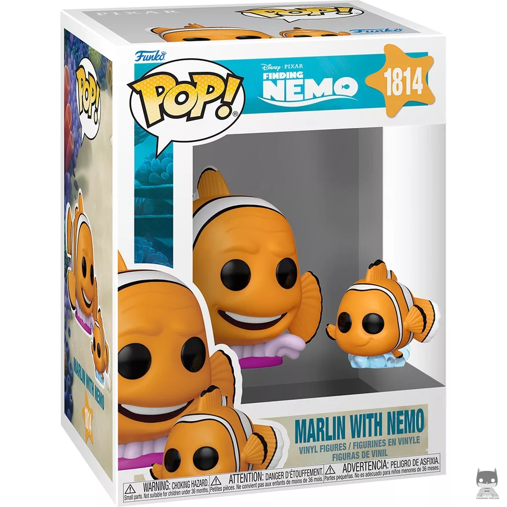 Figurine Funko POP Marlin avec Nemo avec boîte