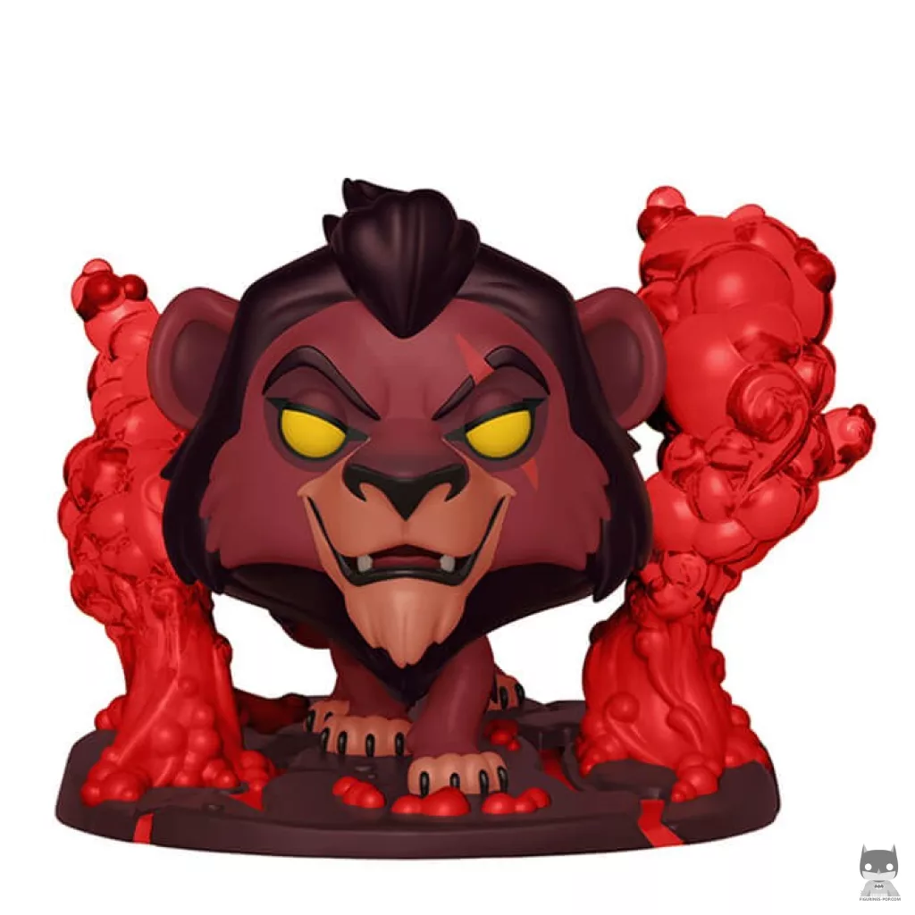 Figurine Funko POP Scar avec des flammes (Chase) (Le Roi Lion)