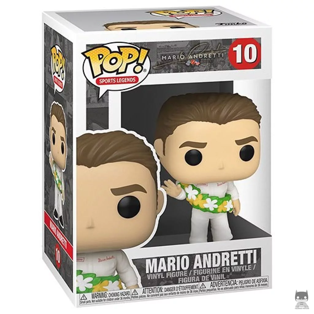 Figurine Funko POP Mario Andretti avec boîte