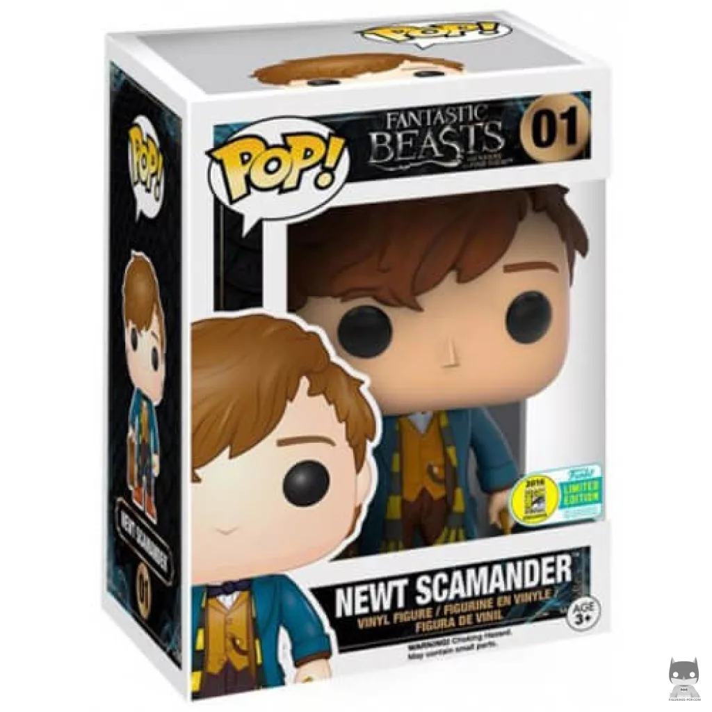Figurine Funko POP Norbert Dragonneau avec valise avec boîte