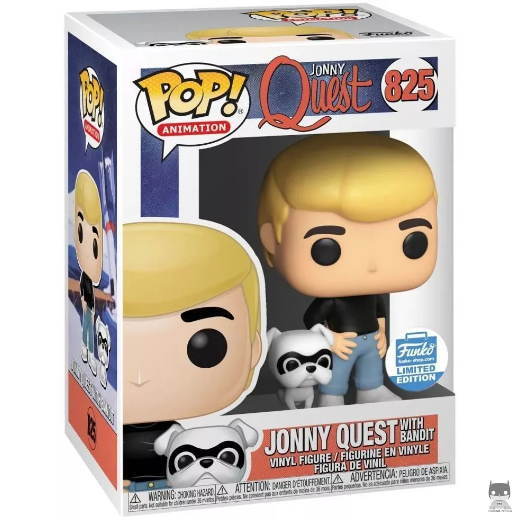 Figurine Funko POP Jonny Quest avec Bandit avec boîte