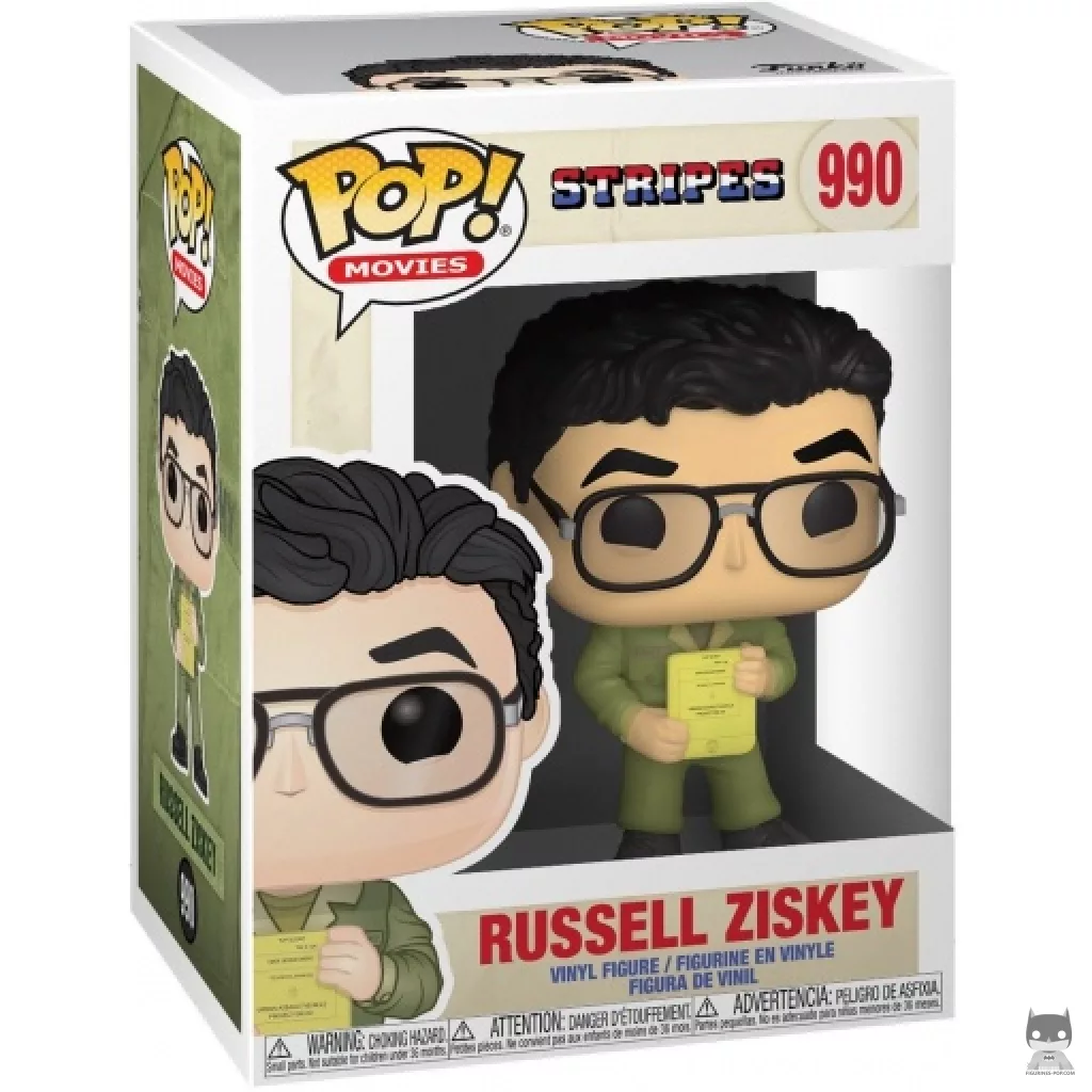 Figurine Funko POP Russell Ziskey avec boîte