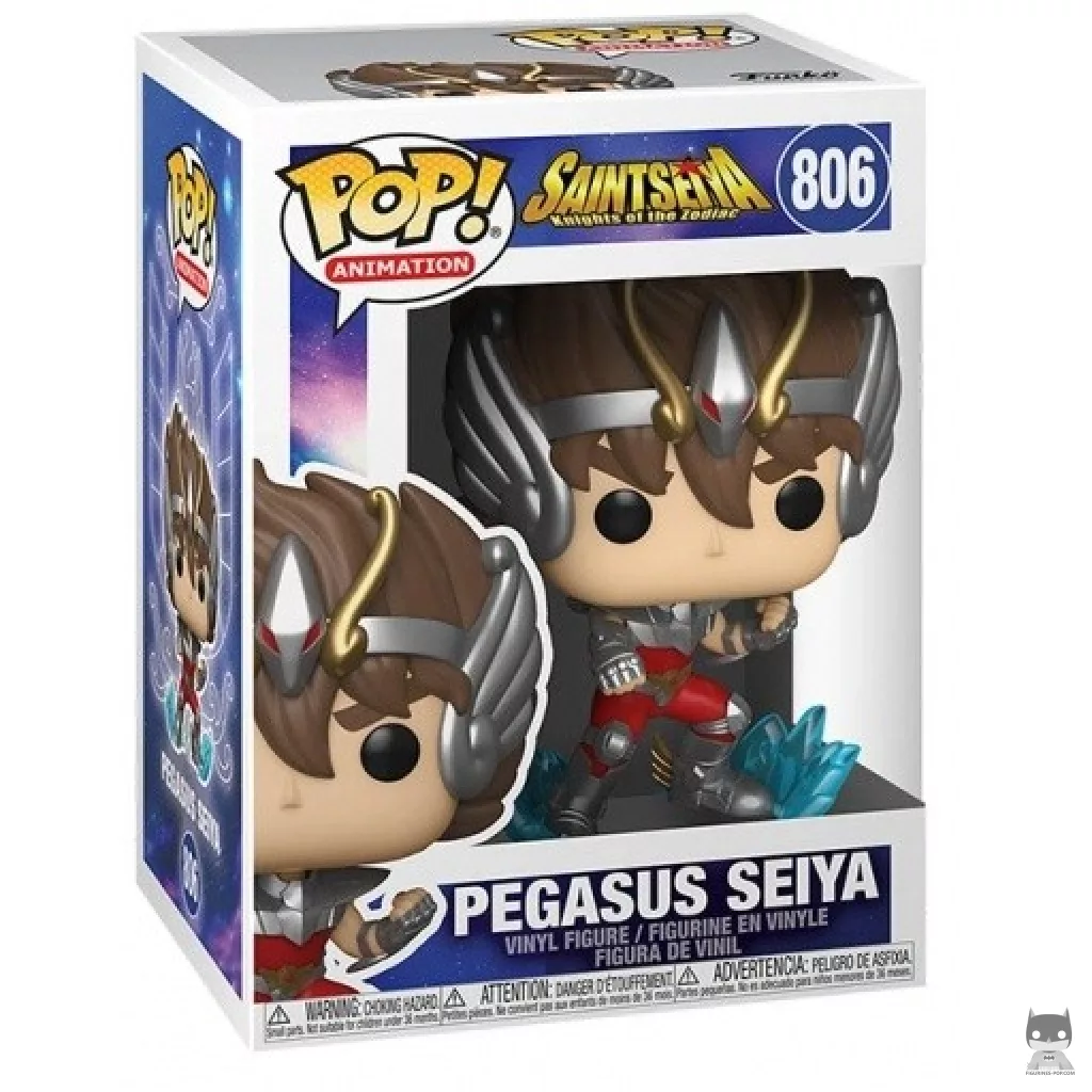 Figurine Funko POP Seiya de Pégase avec boîte