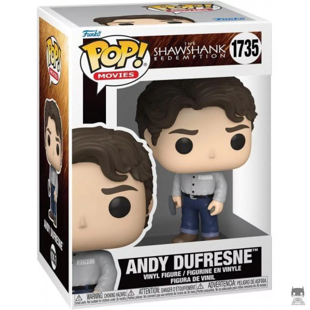 Figurine Funko POP Andy Dufresne avec boîte