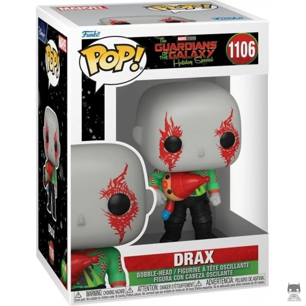 Figurine Funko POP Drax avec boîte