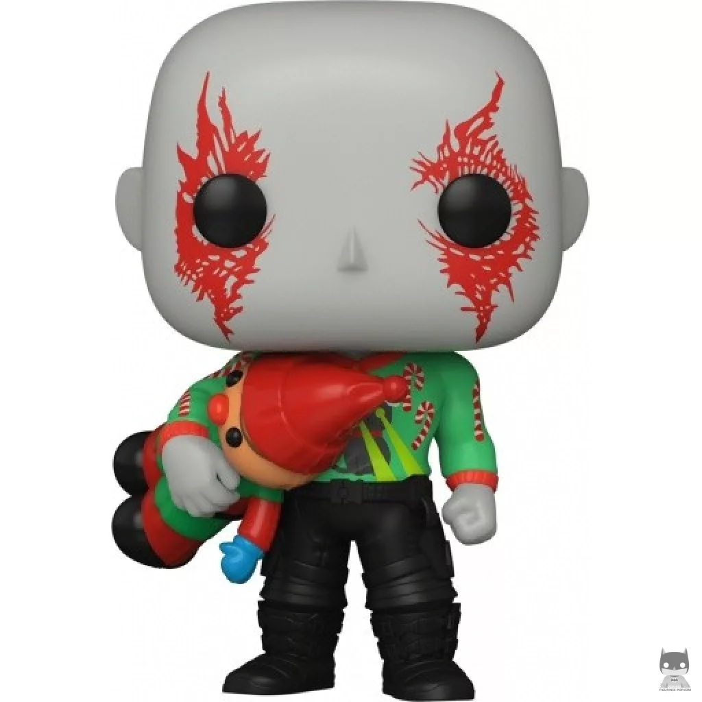 Figurine Funko POP Drax (Les Gardiens de la Galaxie Spécial Noël)