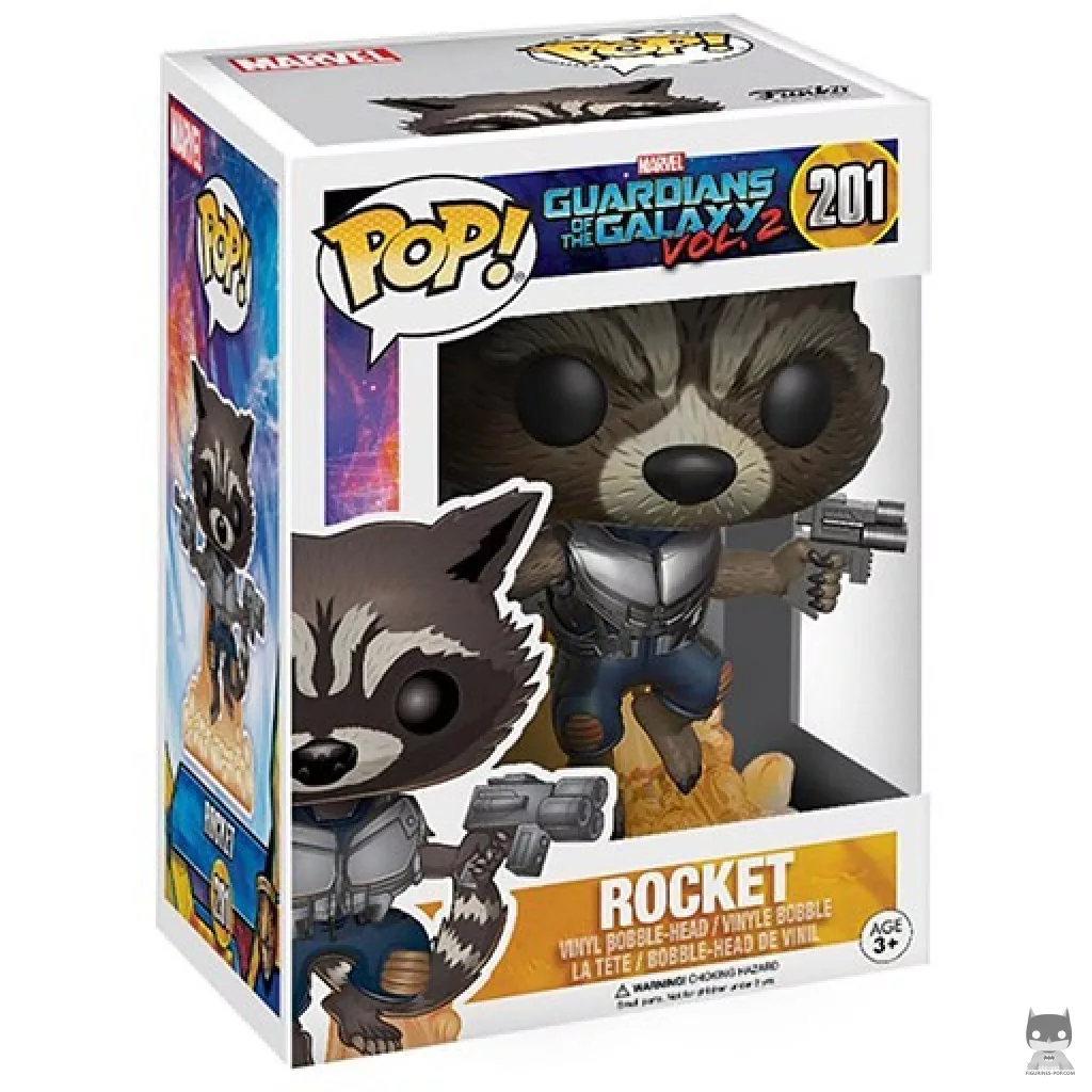 Figurine Funko POP Rocket Raccoon avec boîte