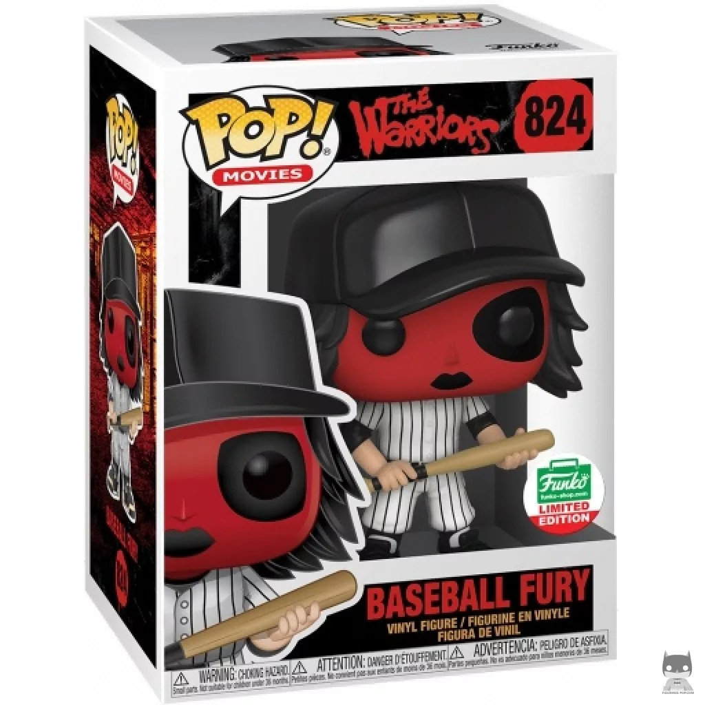 Figurine Funko POP Baseball Fury (Rouge) avec boîte