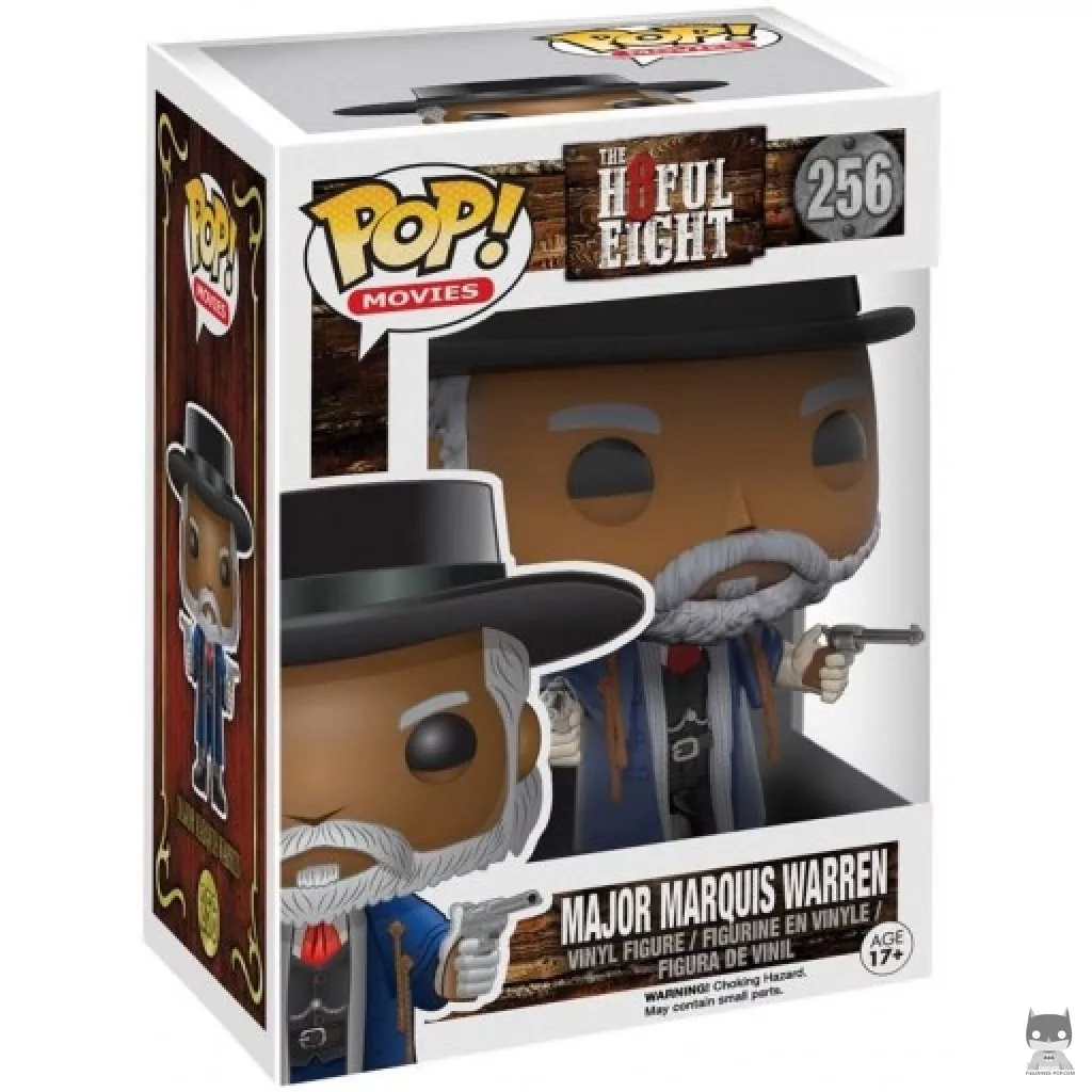 Figurine Funko POP Major Marquis Warren "Le Chasseur de Primes" avec boîte