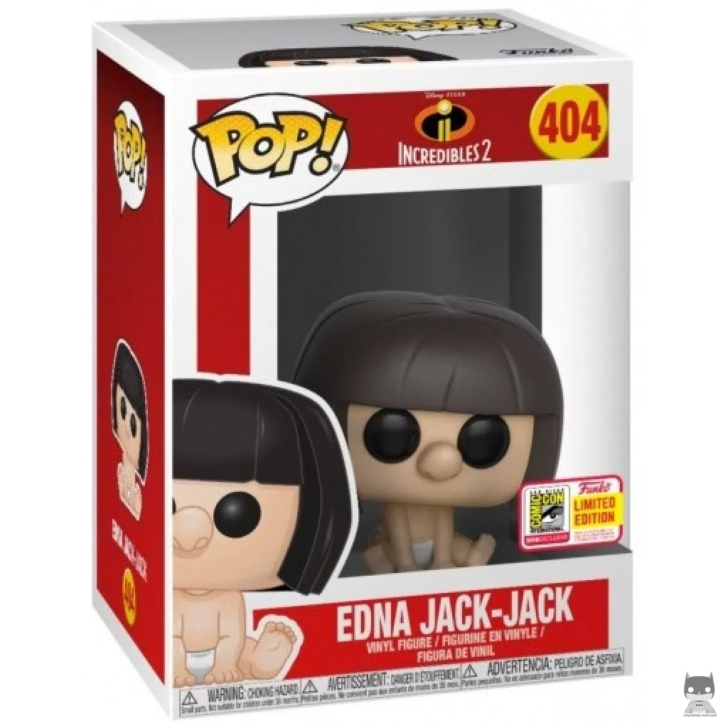 Figurine Funko POP Edna Jack-Jack avec boîte