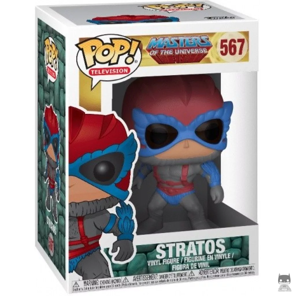 Figurine Funko POP Stratos avec boîte
