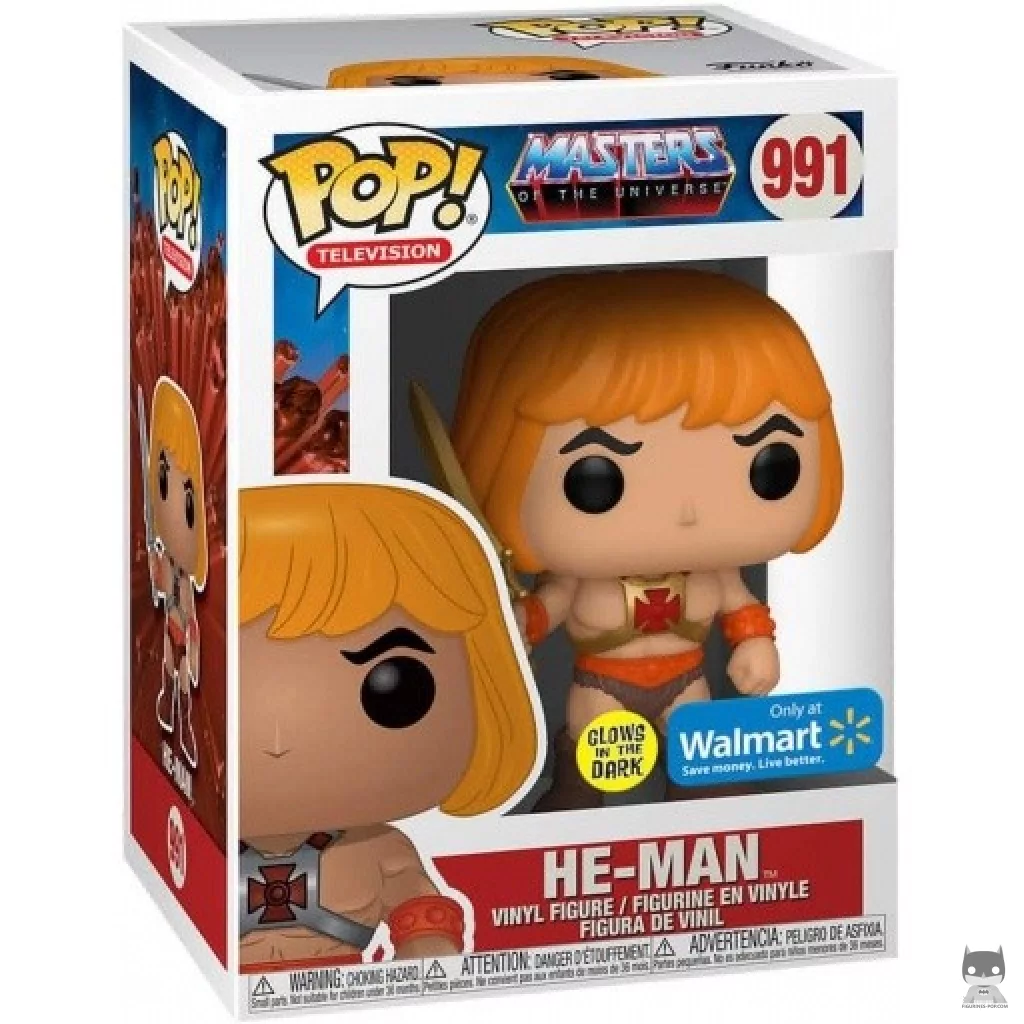 Figurine Funko POP Musclor (Glow in the Dark) avec boîte