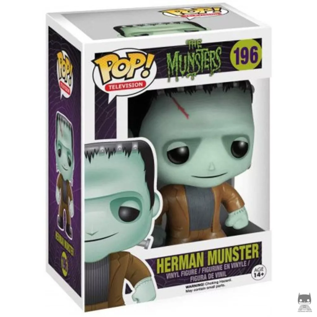 Figurine Funko POP Herman Munster avec boîte