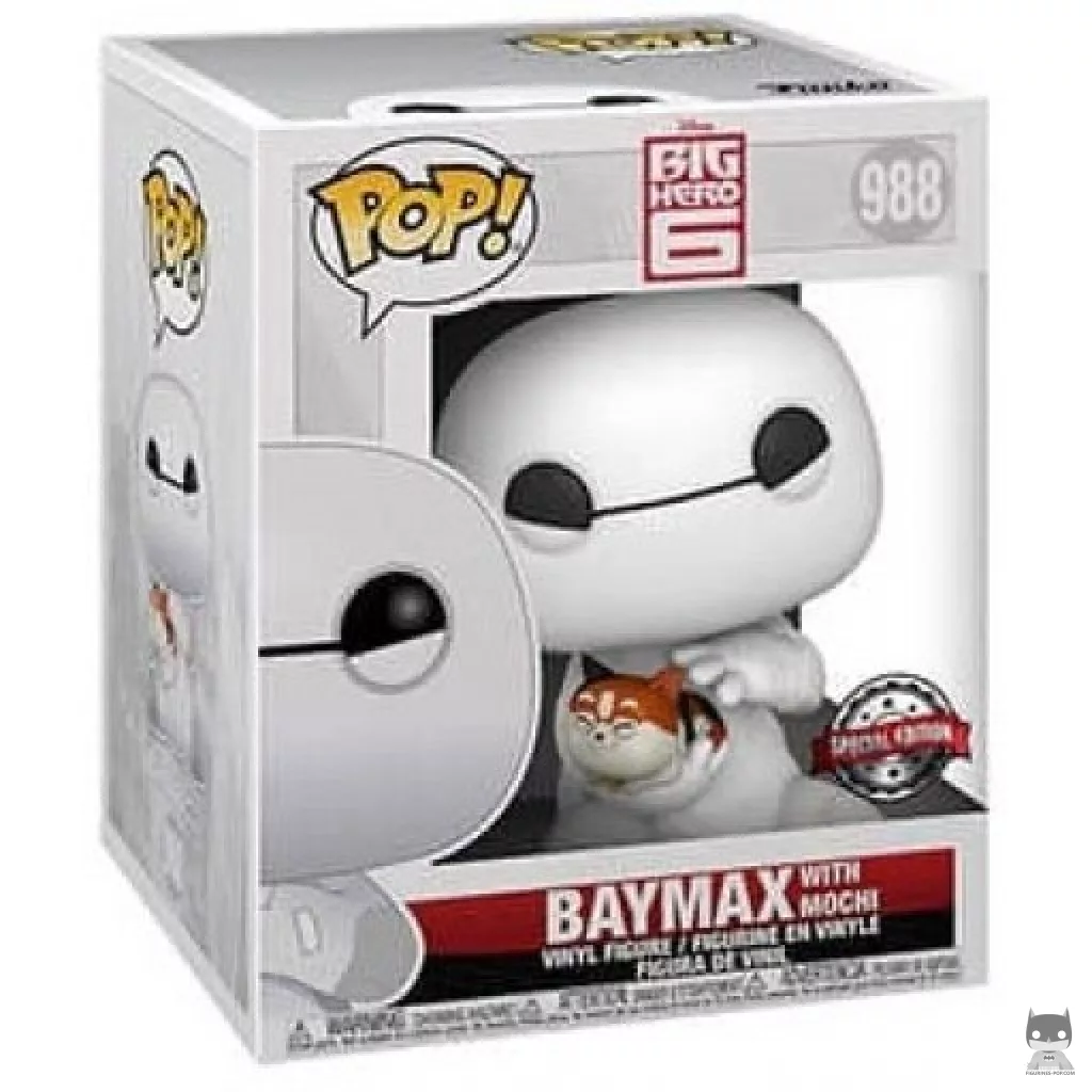 Figurine Funko POP Baymax avec Mochi avec boîte