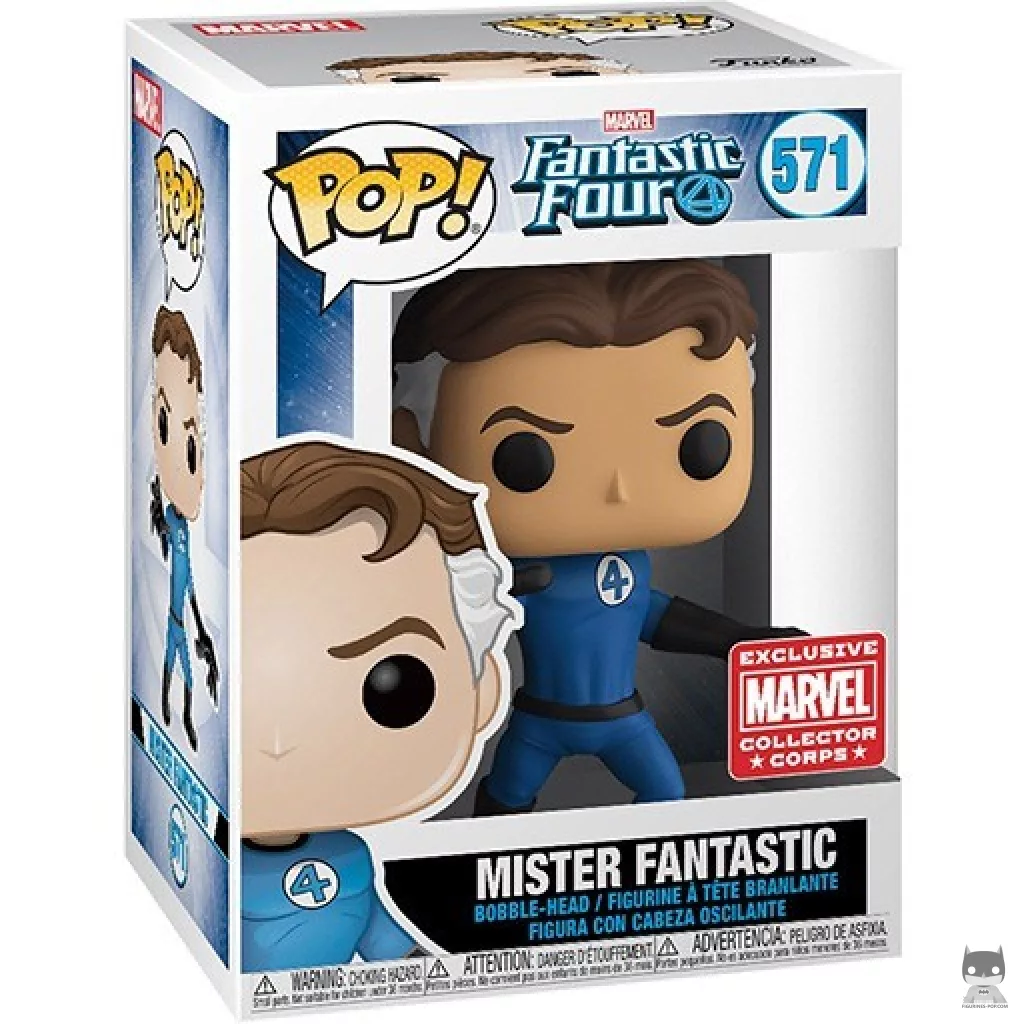 Figurine Funko POP Mr Fantastique avec boîte